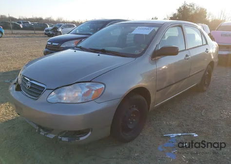 2008 Toyota Corolla Ce z USA, uszkodzony, nr VIN 2T1BR32E18C875954